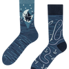 Chaussettes rigolotes Pêcheur de nuit