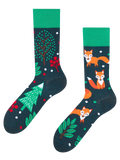 Chaussettes rigolotes Renard roux
