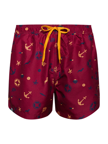 Vrolijke zwemshorts voor heren Kapitein