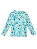 T-shirt de bain anti-UV pour enfants Coquillages