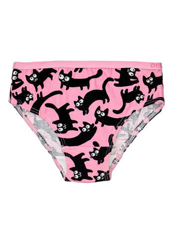 Culotte rigolote pour filles Chats roses