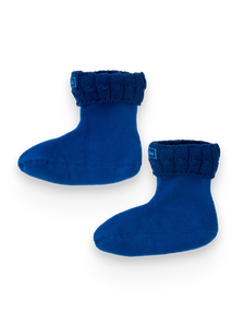Geïsoleerde kindersokken voor regenlaarzen oceaanblauw