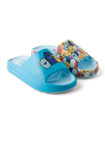 Sandales rigolotes chunky Monstres drôles