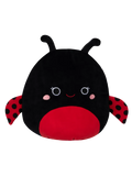 Peluche Squishmallows de 35 cm Trudy la coccinelle noire