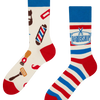Vrolijke sokken Kapsalon