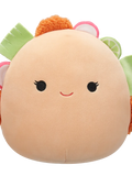Squishmallows Amberjack de vis taco, 20 cm