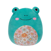 Peluche Squishmallows de 20 cm Robert la grenouille aquatique avec ventre floral