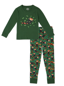 Vrolijke kinderpyjama Rode panda