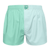 Herenboxershorts turquoise en blauw