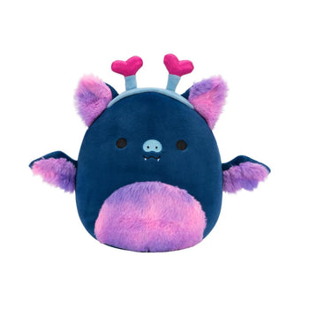 Squishmallows Milan de girly goth marineblauw fruitvleermuis, 20 cm