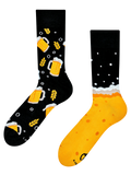 Chaussettes rigolotes en fibres de bambou Bière savoureuse