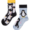 Chaussettes rigolotes pour enfants Manchot d’hiver