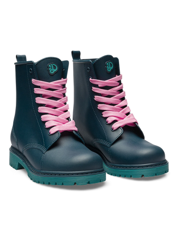 Bottes de pluie bleu émeraude pour femmes