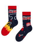 Vrolijke kindersokken Brandweerman