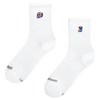 Chaussettes mi-mollet côtelées Pedal to the Meow