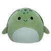 Squishmallows 2-in-1 Odile grijze zeehond en Cole schildpad, 13 cm