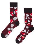 Chaussettes rigolotes Jeu de poker