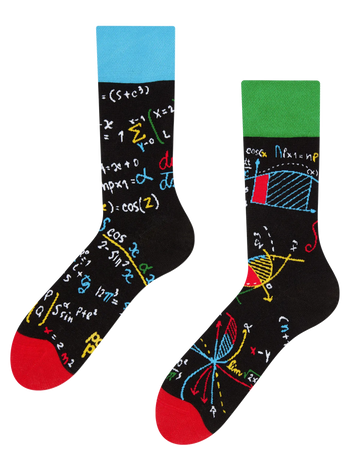 Chaussettes rigolotes Mathématiques