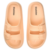Licht-perzik dames plateausandalen