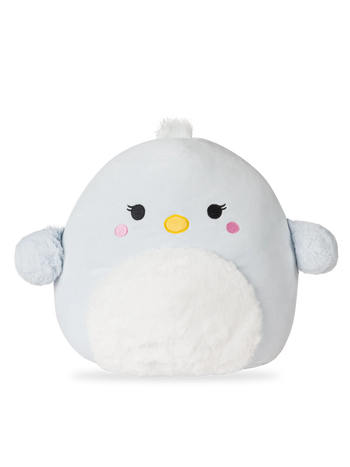 Peluche SQUISHMALLOWS de 30 cm Camden l’oiseau bleu
