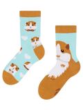 Chaussettes rigolotes pour enfants Cochon d'inde