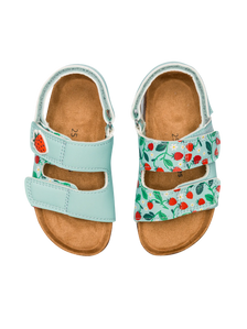 Sandales en liège pour enfants Petites fraises
