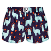 Vrolijke damesboxershorts Lama en hartjes