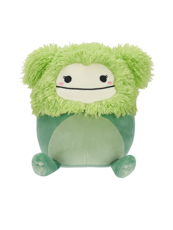 Peluche Squishmallows de 20 cm Bren le Yéti vert