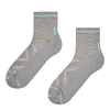 Wandelsokken voor heren enkelhoog Grijs