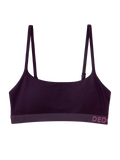 Bralette en modal prune parfaite pour femmes
