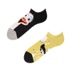 Vrolijke sneakersokken Struisvogel