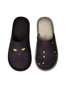 Vrolijke slippers Kattenogen