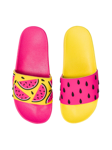 Vrolijke sliders voor kinderen Sappige watermeloen