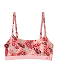 Modal damesbralette Roze bladeren