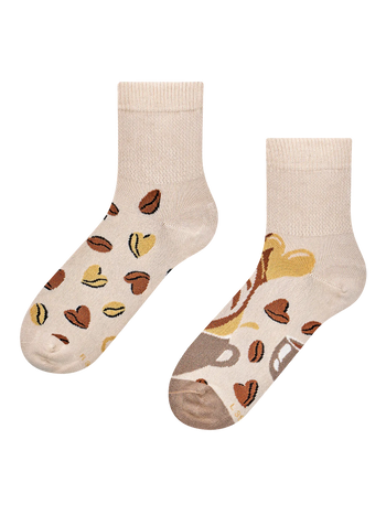 Chaussettes mi-mollet anti-stress Tasse de café