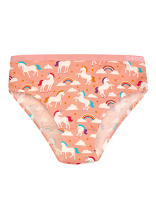 Culotte rigolote pour filles Licorne dans les nuages