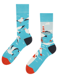 Chaussettes rigolotes Mouette