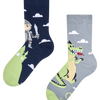 Chaussettes rigolotes pour enfants Chevalier courageux