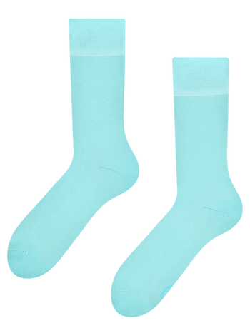 Chaussettes classiques bleue claire