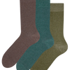 Paquet de 3 paires de chaussettes en coton recyclé Chasseur
