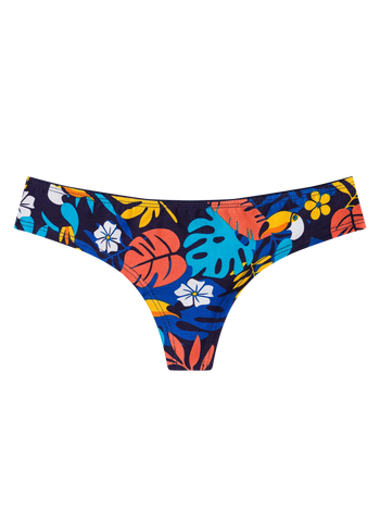 Culotte brésilienne rigolote pour femmes Toucan tropical