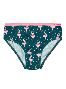 Vrolijke meisjes slips Ballerina