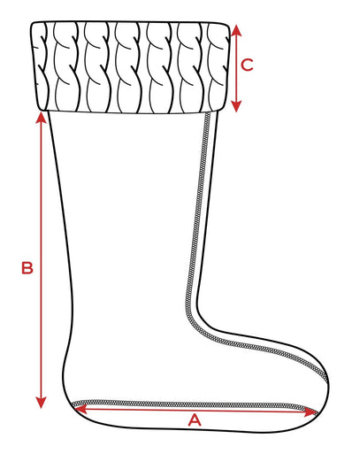 Geïsoleerde kindersokken voor regenlaarzen