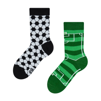 Chaussettes rigolotes pour enfants Football