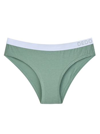 Culotte en modal vert sauge pour femmes