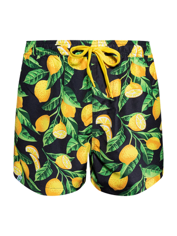 Short de bain rigolo pour hommes Citrons