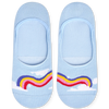 Chaussettes invisibles rigolotes Arc-en-ciel