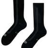 Chaussettes en éponge de laine mérinos noire