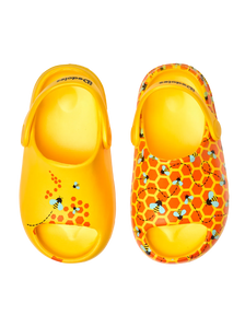 Vrolijke chunky babyklompen Bijtjes