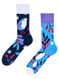 Chaussettes chaudes Oiseau d’hiver